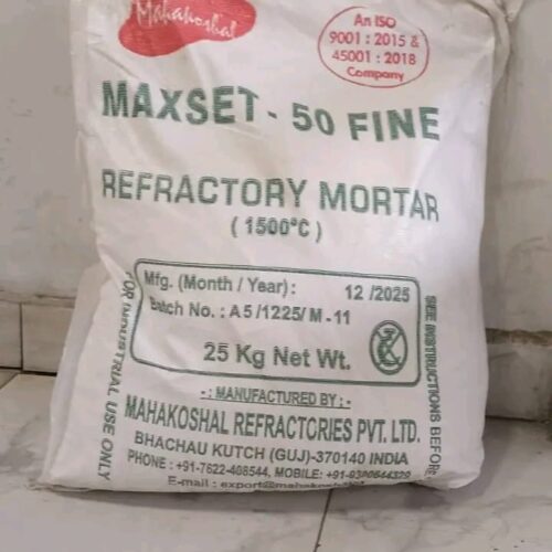 Maxset-50 fine Refractory mortar 1500℃- Nairobi, Kenya.