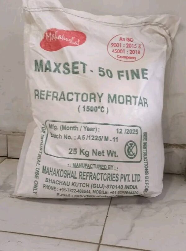 WhatsApp Image 2026-09-06 at 1.56.32 PM Maxset-50 fine Refractory mortar 1500℃- Nairobi, Kenya.